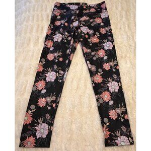 SO Goods For Life High-Rise Floral Pattern Sporty Leggings Junior's Size M (NWT)